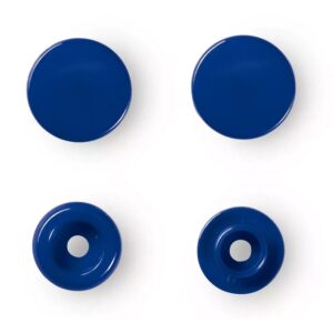 Plastični DRUKERI 12,4mm Royal blue 30kom