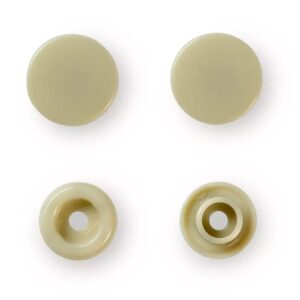 Plastični DRUKERI 12,4mm bež 30kom
