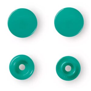 Plastični DRUKERI 12,4mm zeleni 30kom