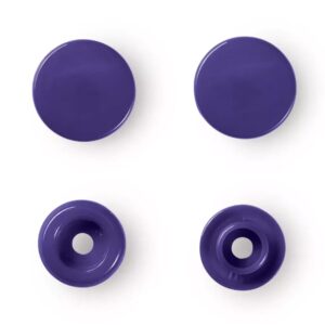 Plastični DRUKERI 12,4mm 30kom violet