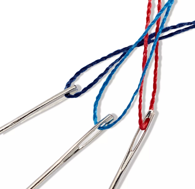 Igle Ready to sew needles sa koncima odmah spremne za ručno šivanje 10 komada Slika 6