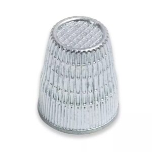 NAPRSTAK s protukliznim rubom Prym S 16mm srebrni