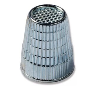 NAPRSTAK s protukliznim rubom Prym M 17mm srebrni